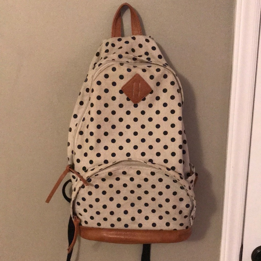 Polka dot back pack!
